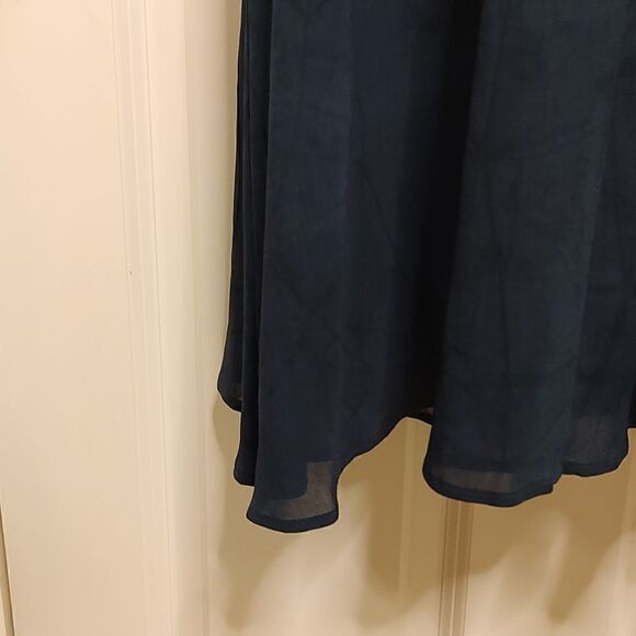 Carole Little Green Lace Maxi Dress Size 6 Witchy Goth Dark Fairy Whimsigoth - Picture 4 of 9